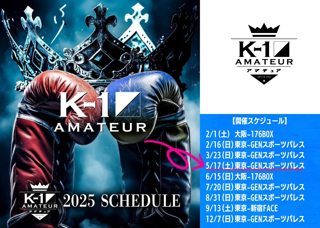 K-1アマチュア試合結果｜K-1ジム川口