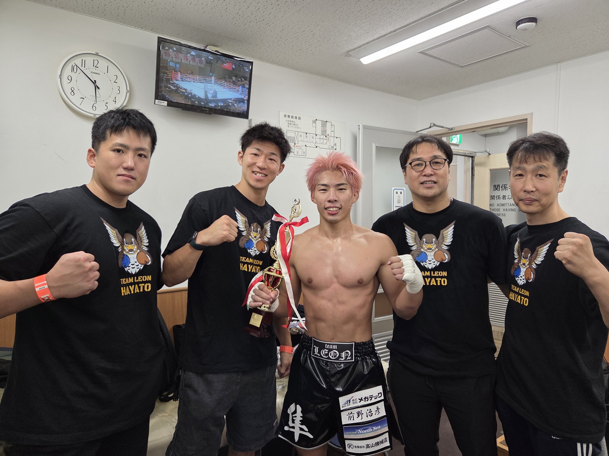 本日のKrush180.小野寺隼の第3戦目。 見事2RKO勝ちしました！｜K-1ジム